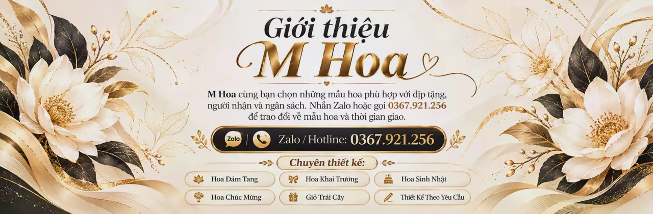 Ảnh bìa Shop hoa tươi Xã Hồng Vân Hà Nội - Một món hoa, nhiều điều muốn nói